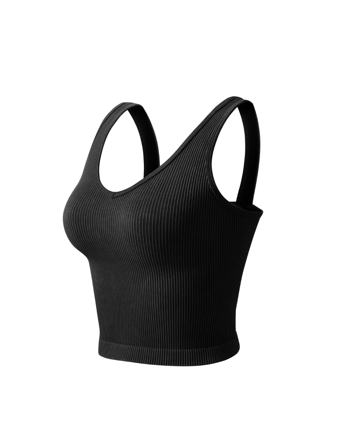 Ribbed Sculpt Crop – Formt, stützt & fühlt sich mega bequem a