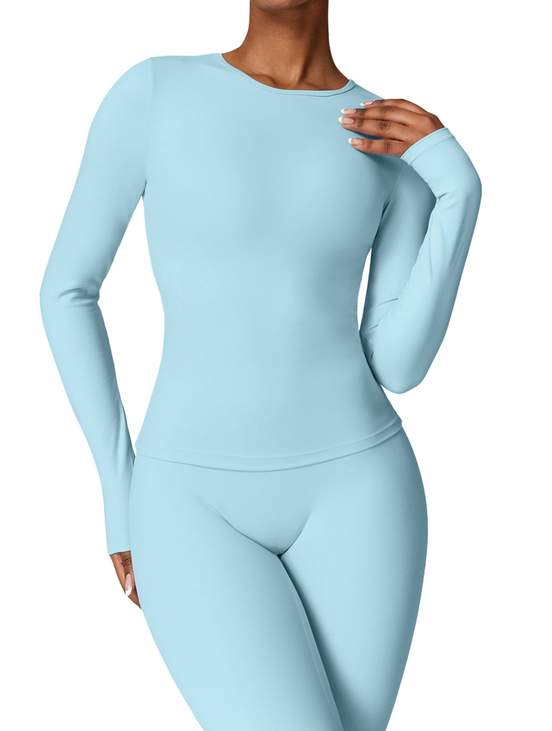 Long Sleeve Sculpt Tee – Formt, bequem & immer elegant