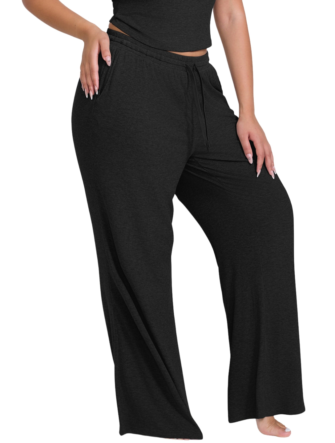 Wide Leg Lounge Pants – Weich, locker & immer stilvoll