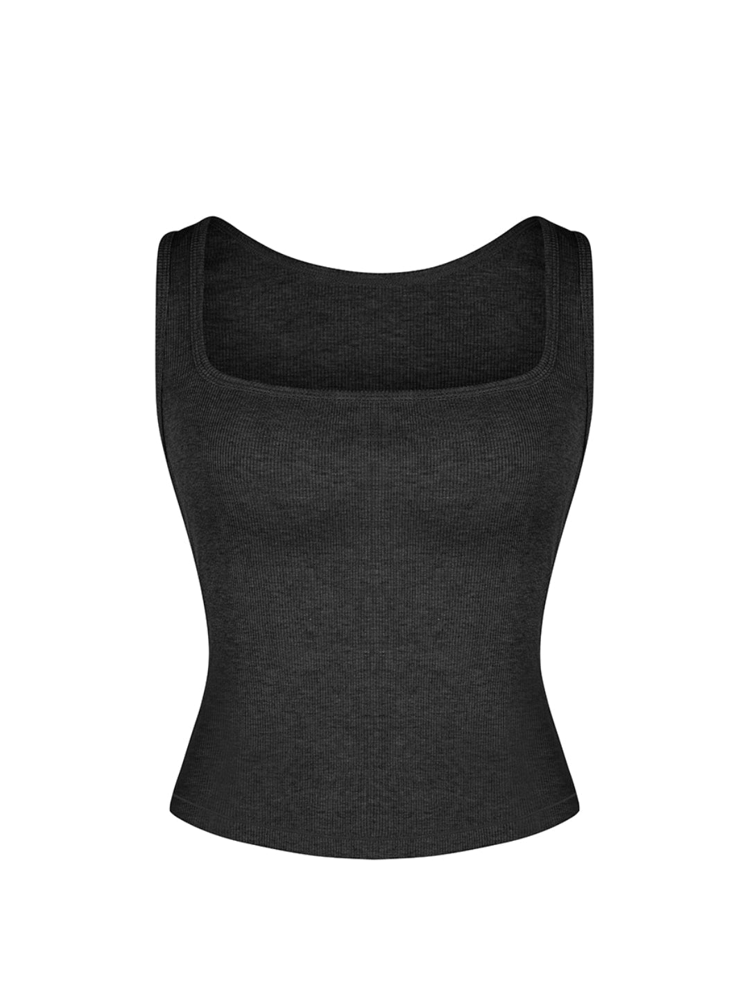 Square Neck Ribbed Tank – Schlicht, elegant & immer bequem