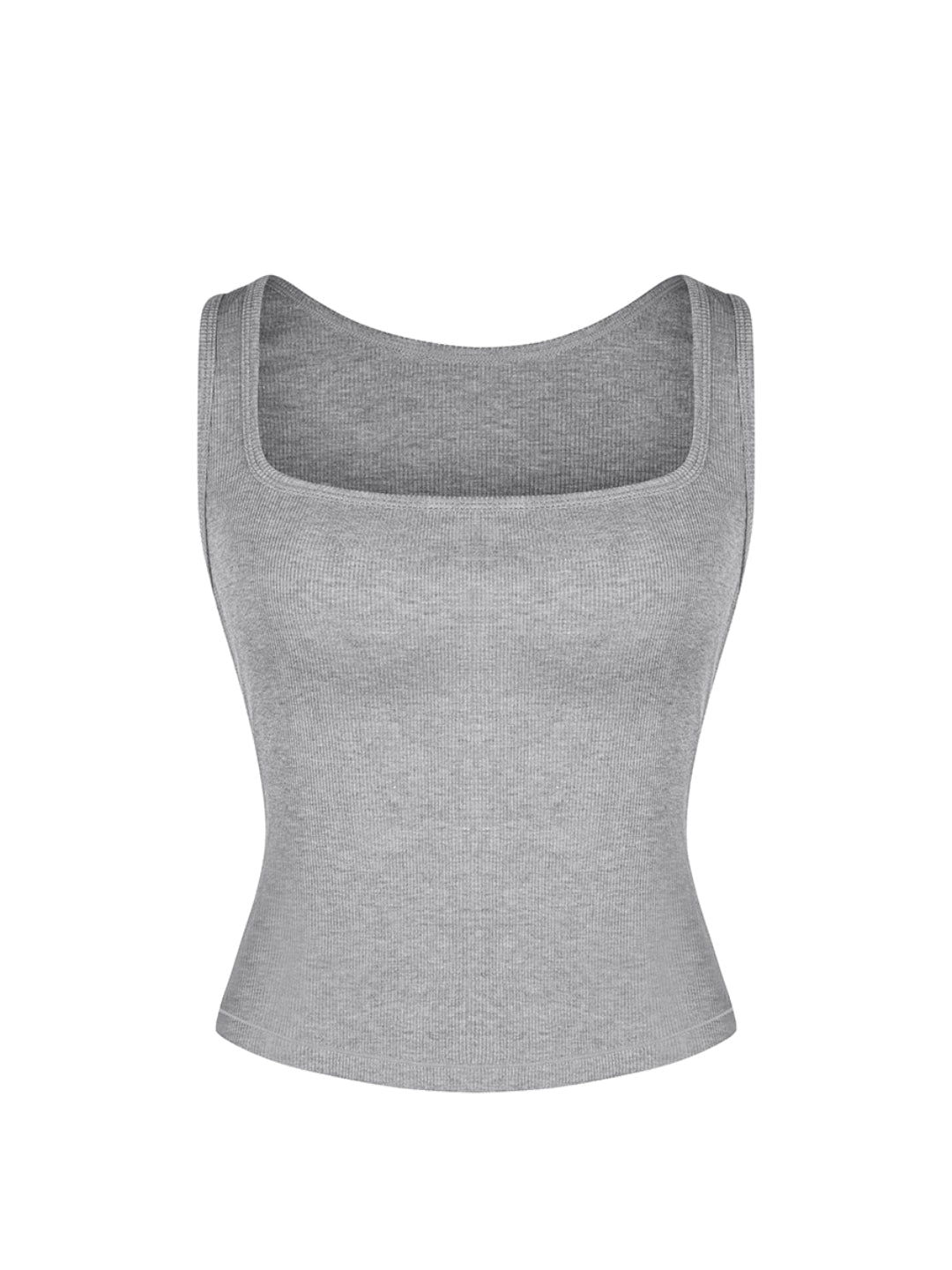 Square Neck Ribbed Tank – Schlicht, elegant & immer bequem