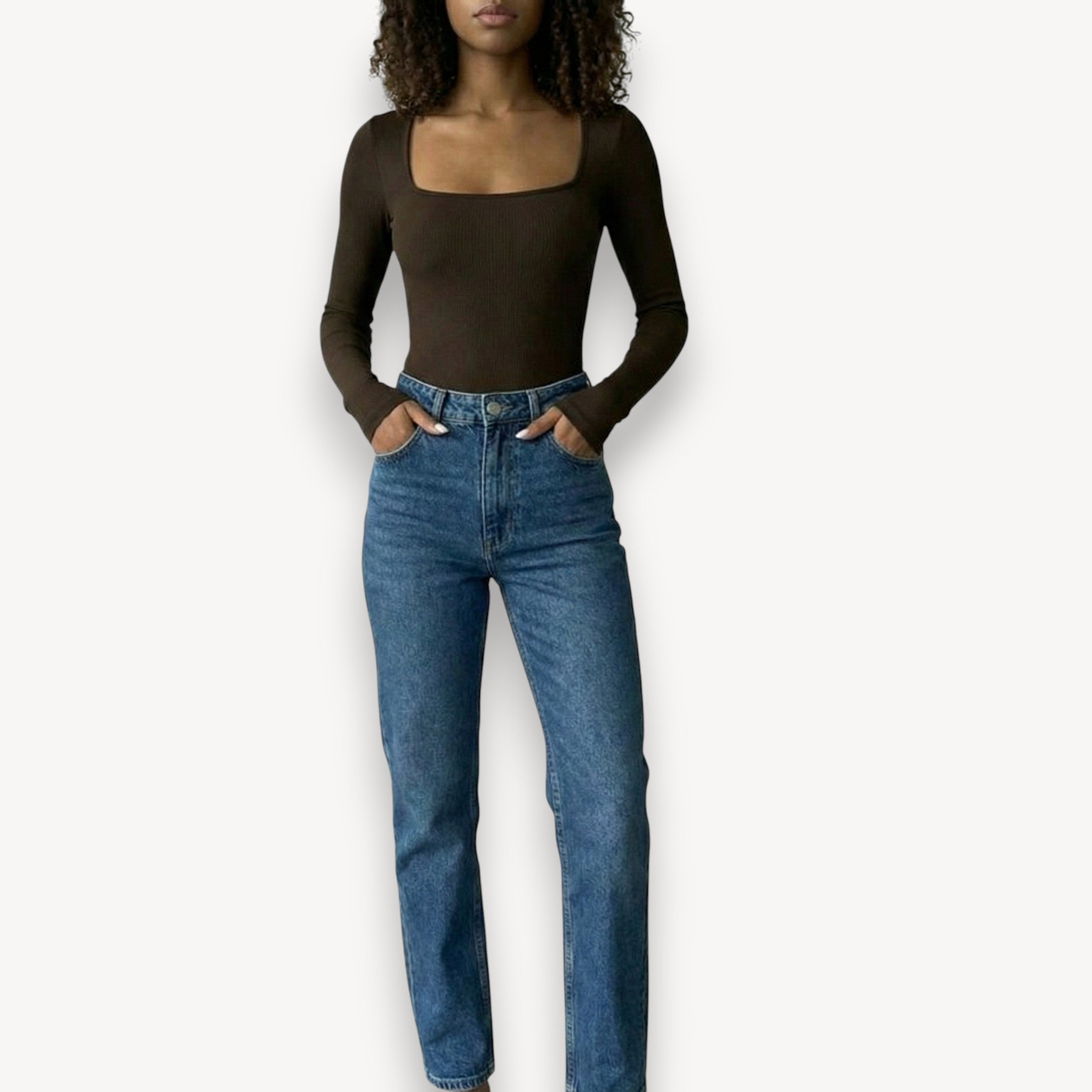 Square Neck Long Body