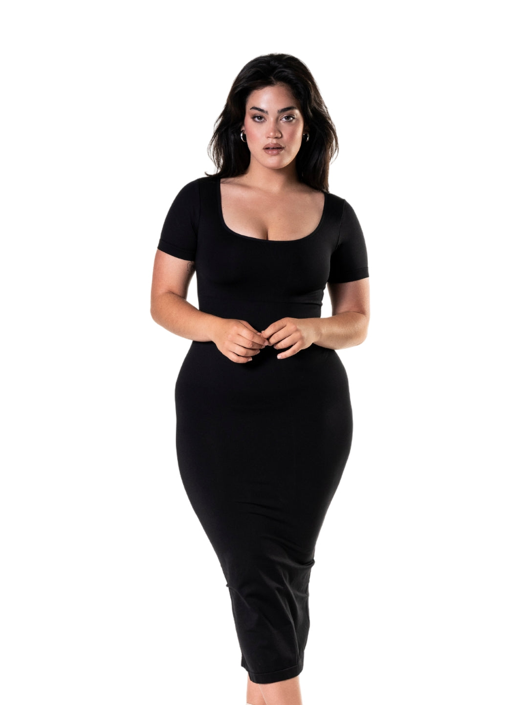 Bodycon Midi Dress – Formt, bequem & elegant im Alltag