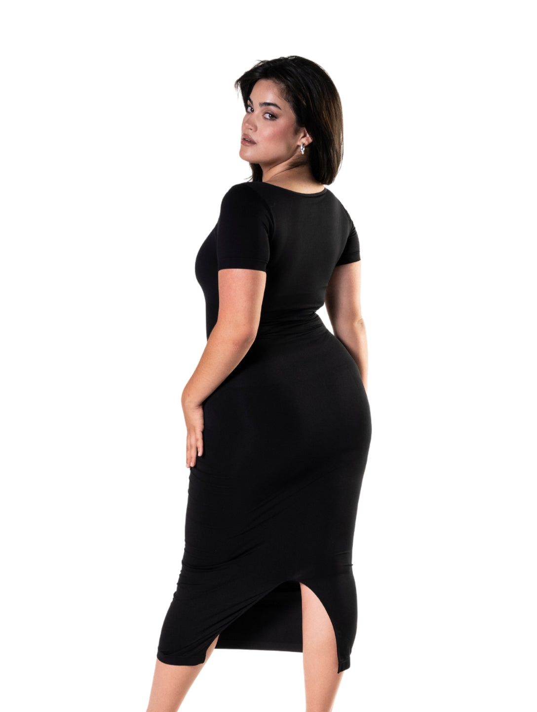 Bodycon Midi Dress – Formt, bequem & elegant im Alltag