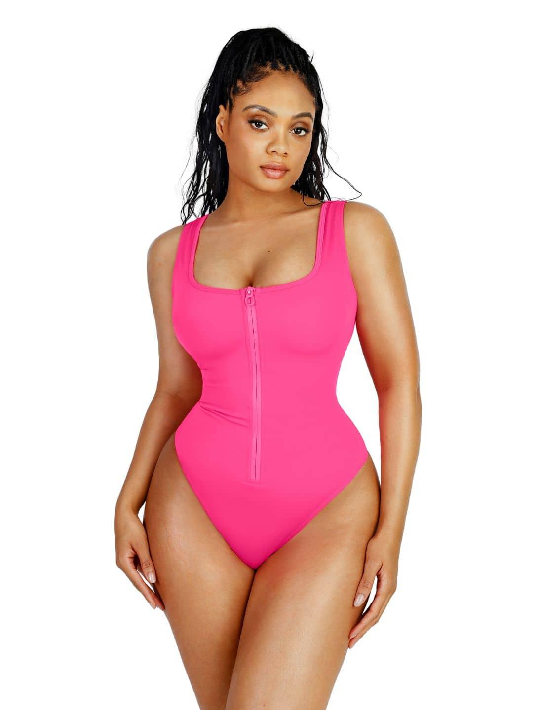 Sculpting Zip Up Swimsuit – Sportlich, elegant & figurformend