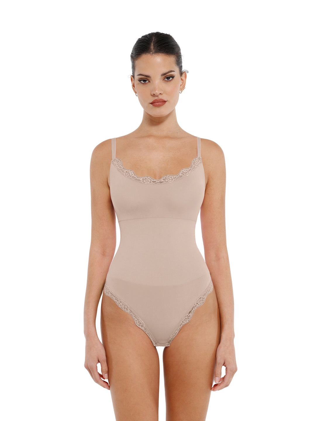Seamless Laced Thong Body – Zart, bequem & verführerisch