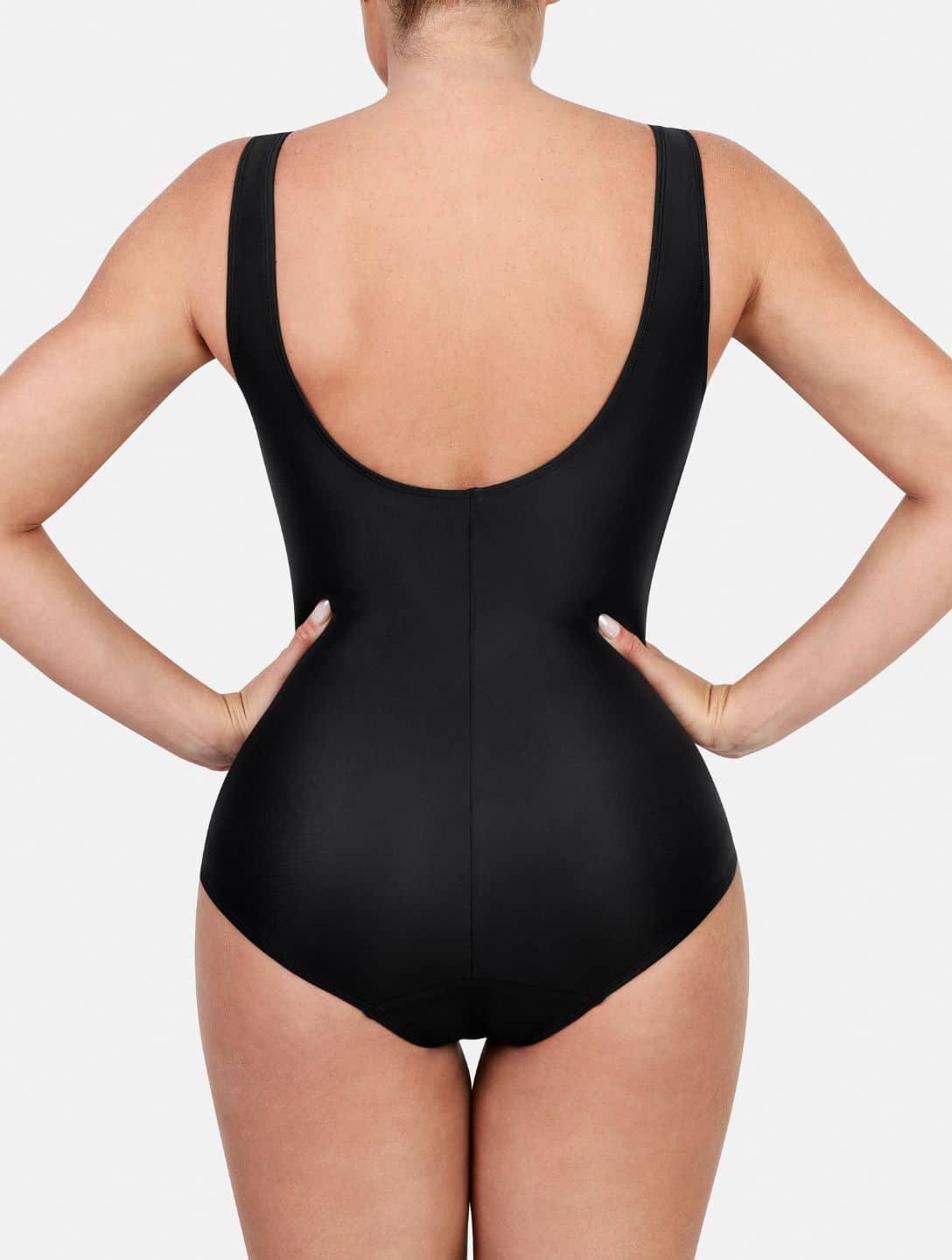 Shapewear Deep V-Neck One Piece – Elegant, formend & komfortabel