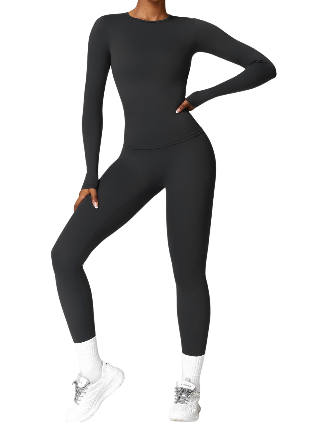 Long Sleeve Sculpt Tee – Formt, bequem & immer elegant