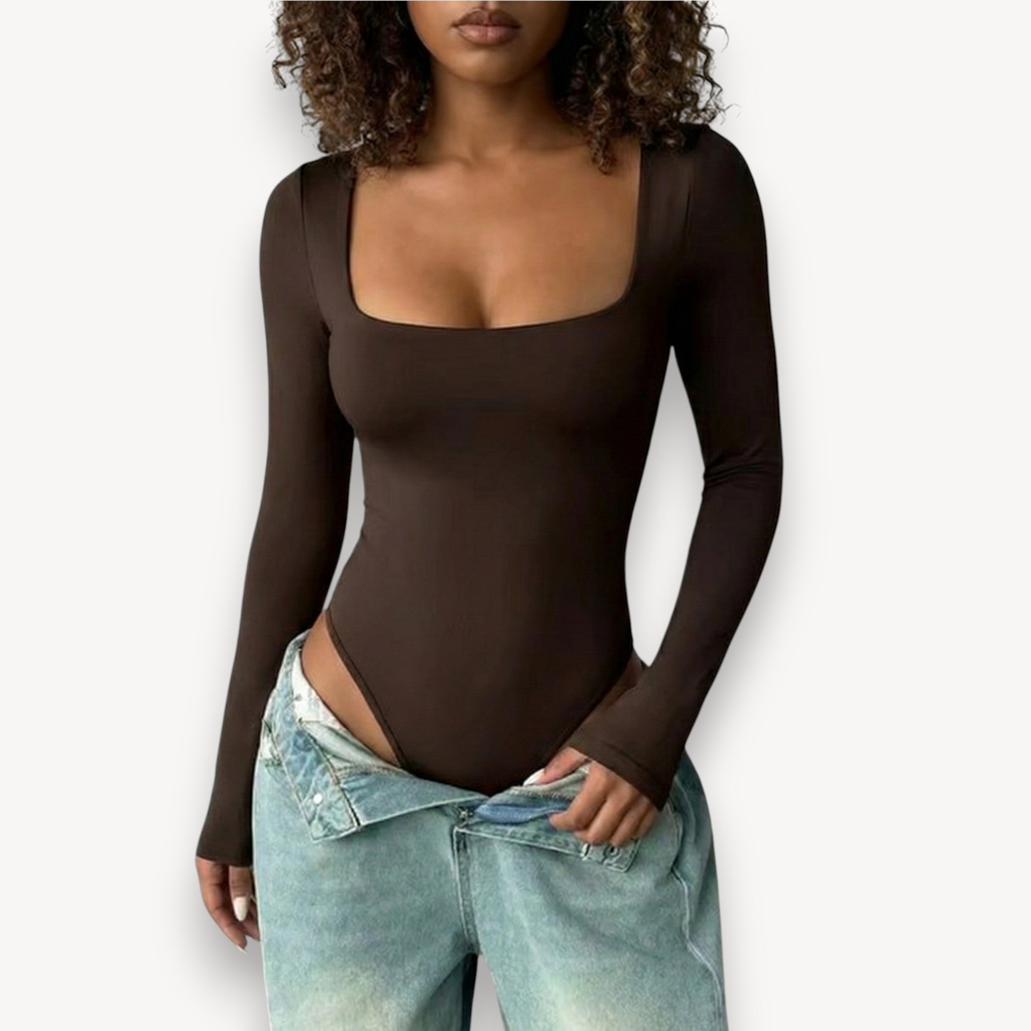 Square Neck Long Body